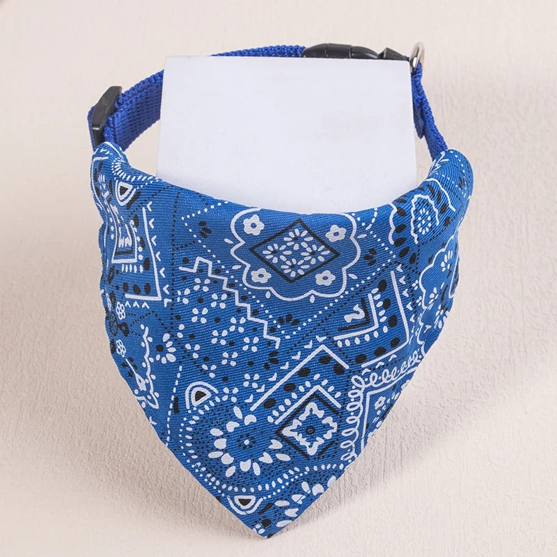 Bandana-pour-chien-bleu