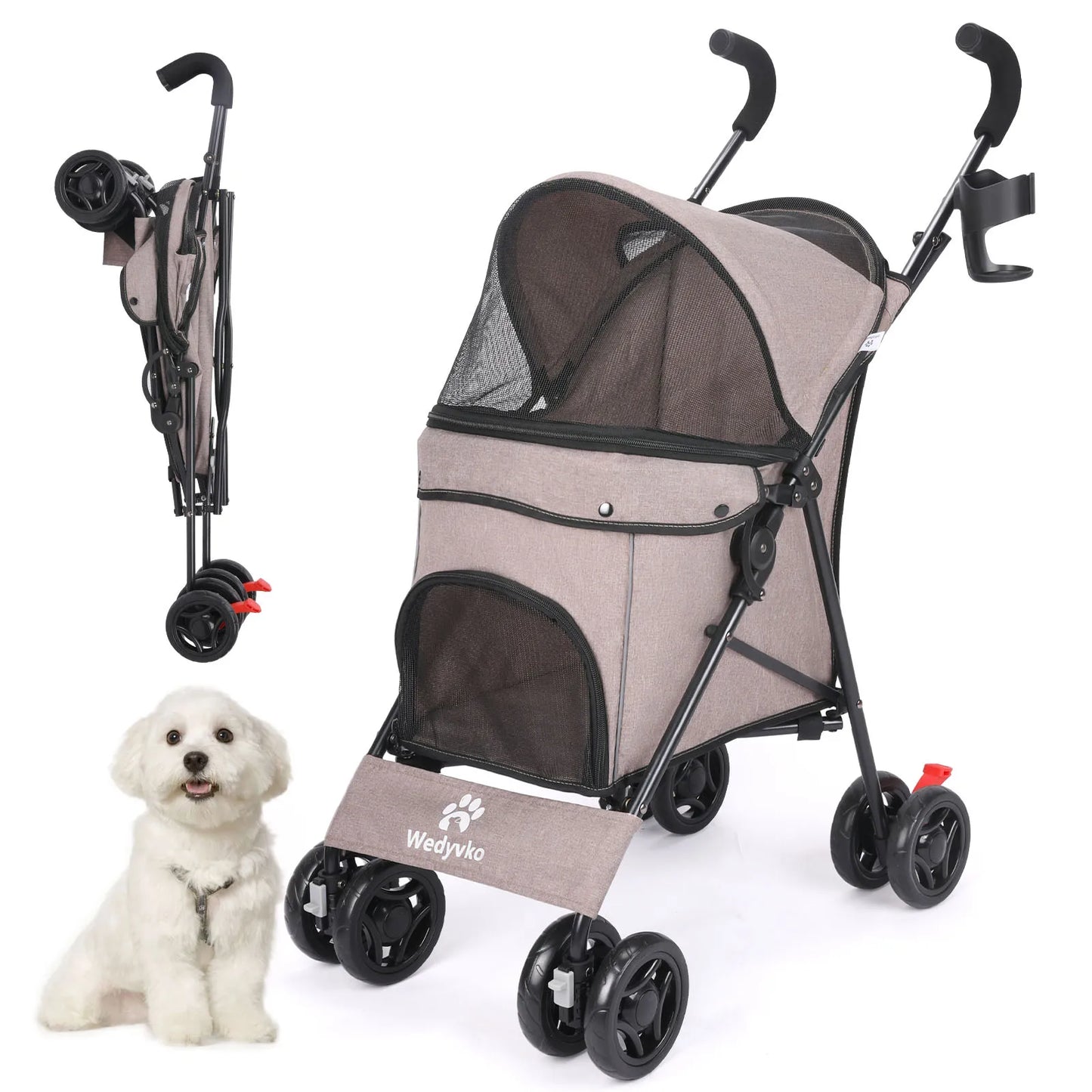 Poussette pour chien | ToutouRideâą