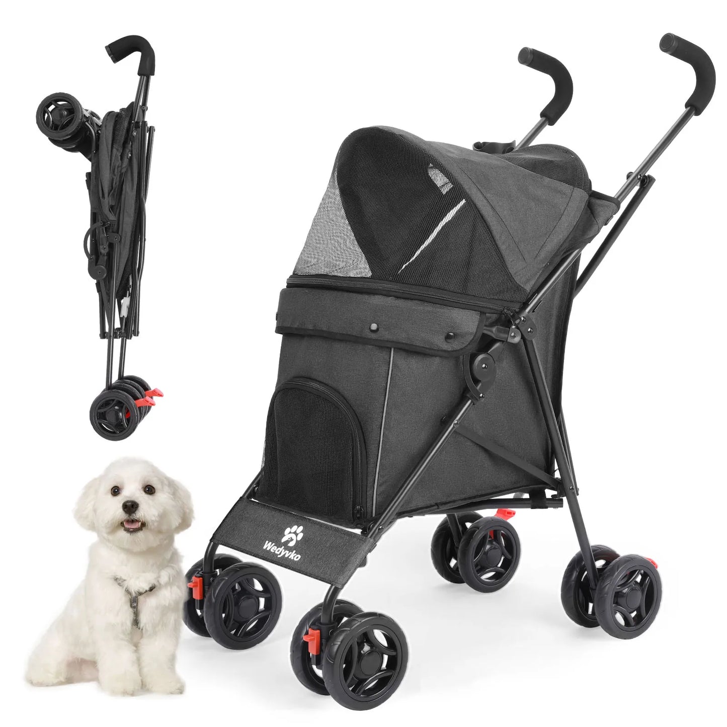Poussette pour chien | ToutouRideâą