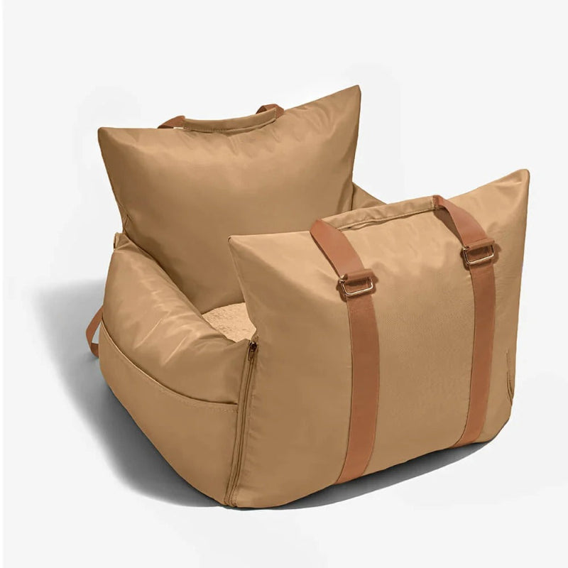 sac de transport beige