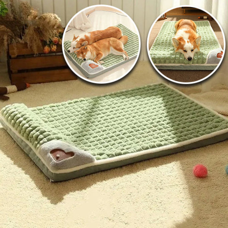 matelas à mémoire de forme vert