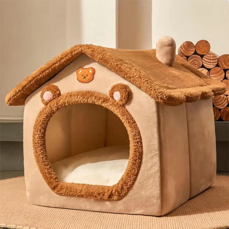 niche-pour-chien-interieur-brun