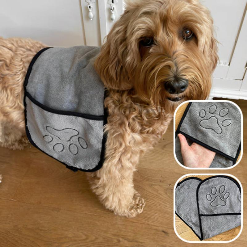 serviette-pour-chien-gris