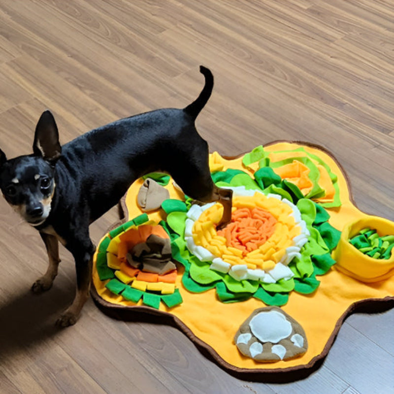 Tapis de fouille pour chien glouton