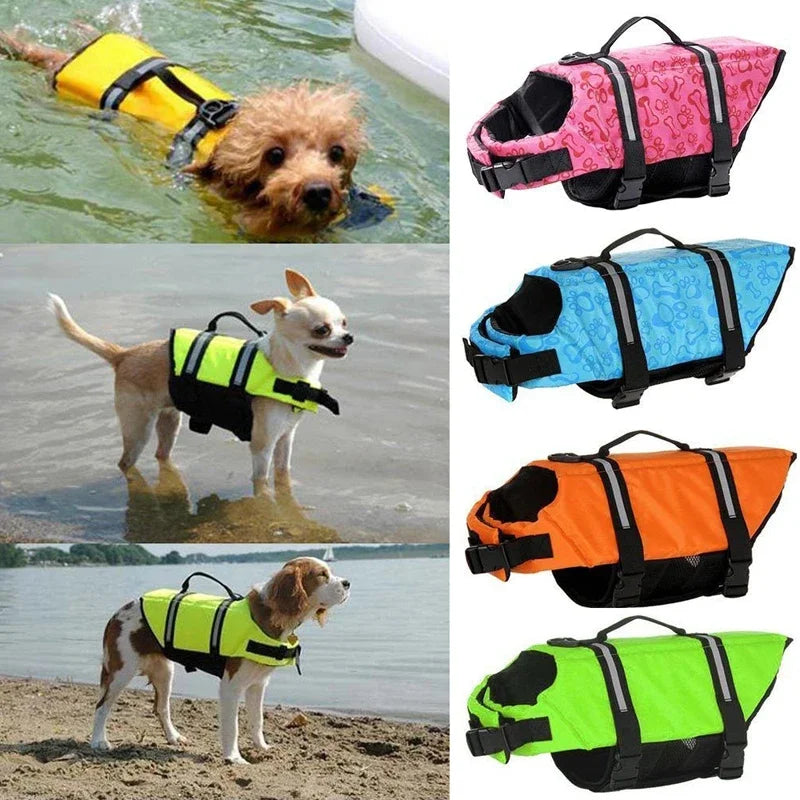 Gilet de Sauvetage pour Chien | AquaSafe™