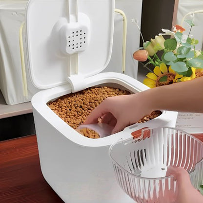 Boite à croquettes chien pratique