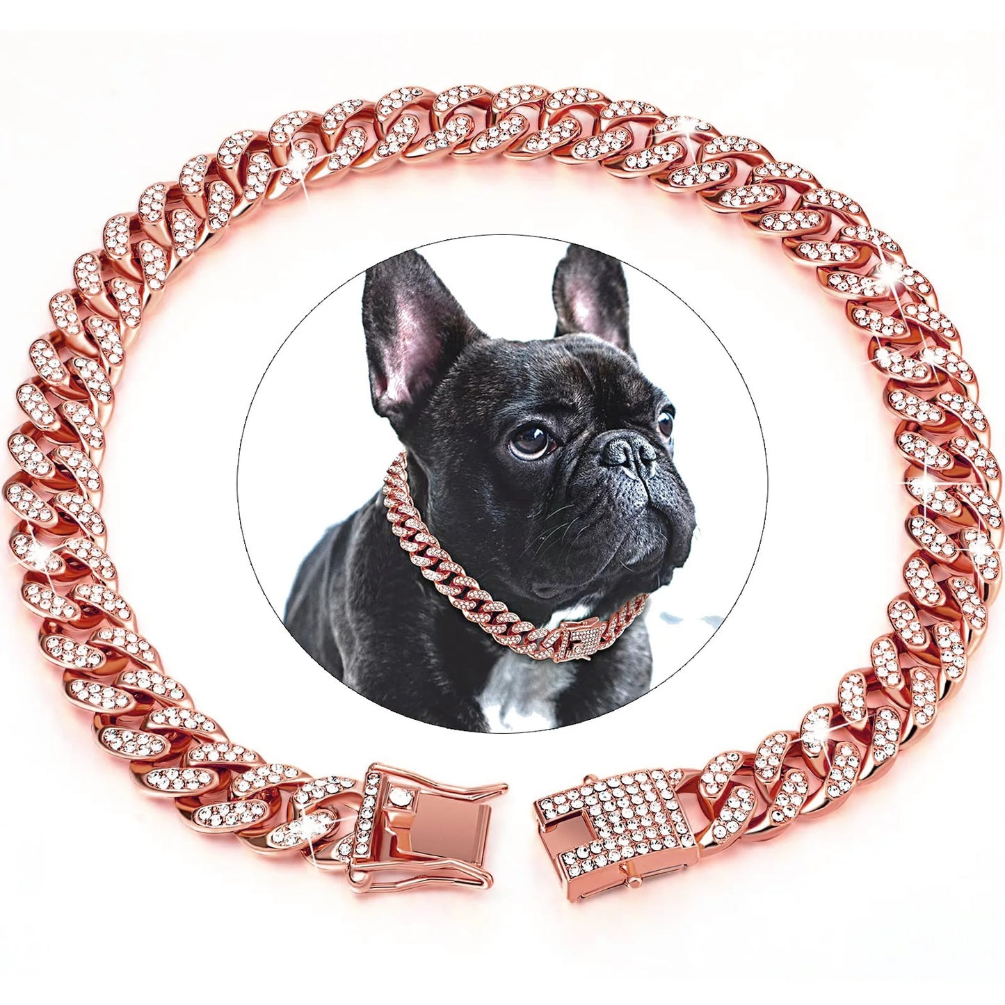 Collier pour chien luxe | Chaingold™