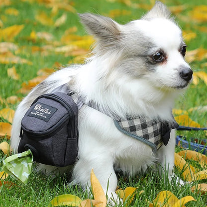 distributeur sac a cottes de chien noir