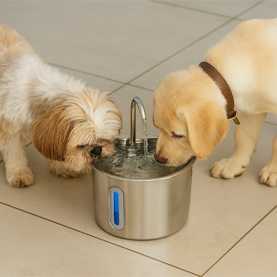 Fontaine a eau Chien frais