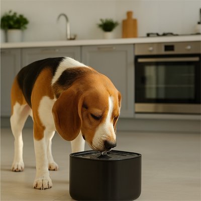Fontaine a eau Chien toute taille