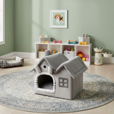 Maison pour chien d'intérieur