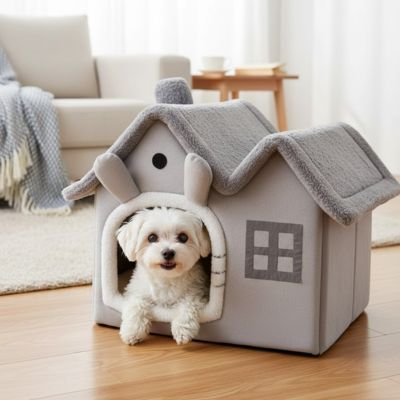 Maison pour chien en mousse