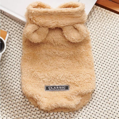 polaire-pour-chien-beige