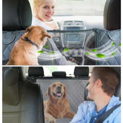 protection siege auto avec filet de vision