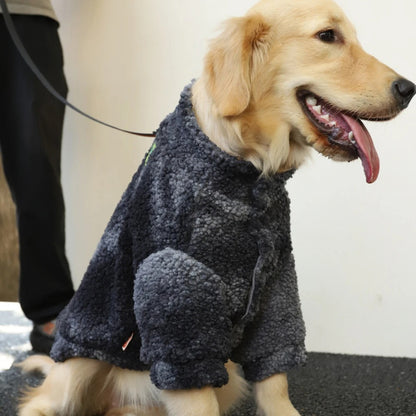 pull-pour-chien-polaire-gris
